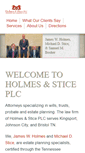 Mobile Screenshot of holmes-stice.com
